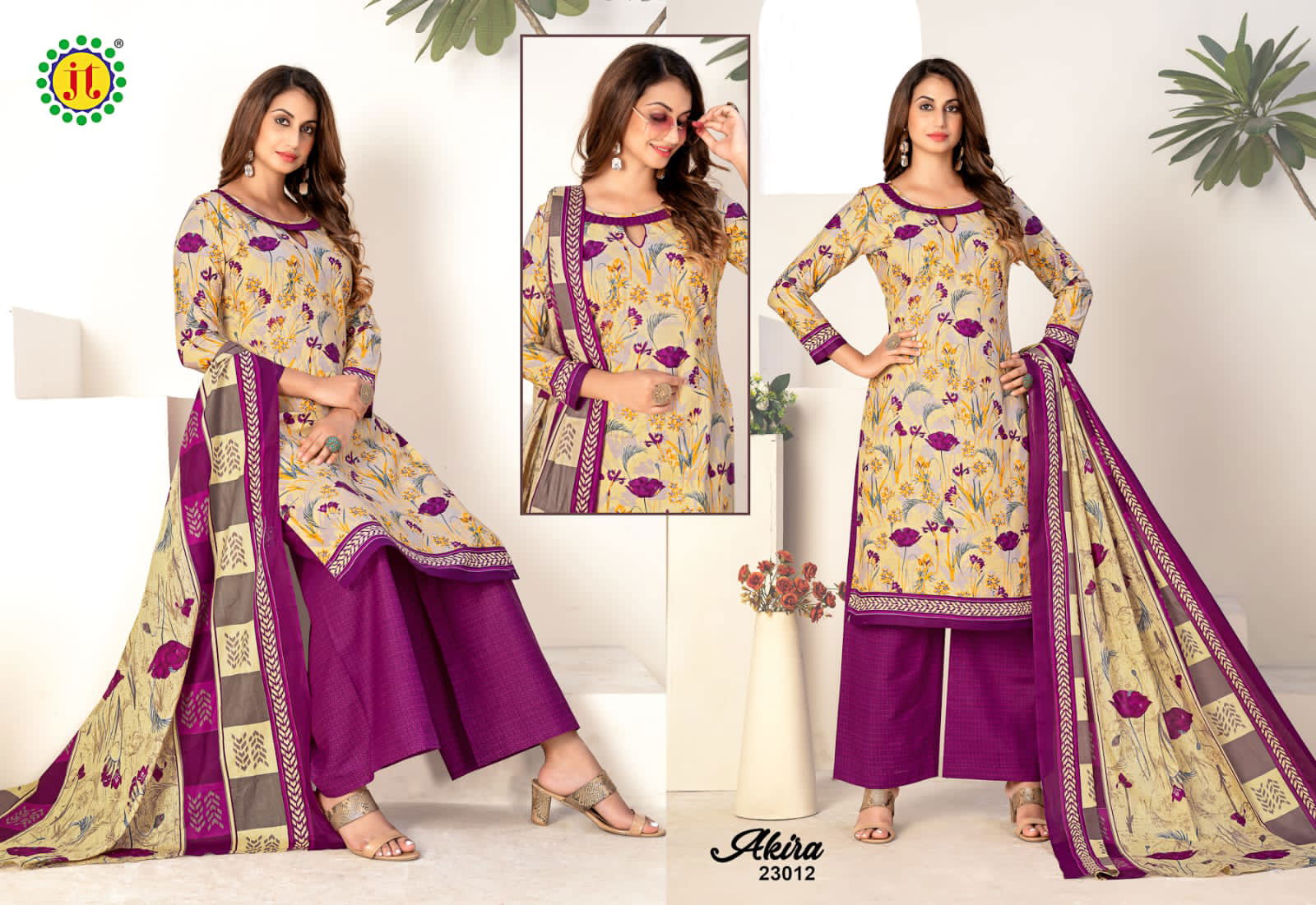 Jt Akira 23 Casual Daily Wear Cotton Printed Dress Material Collection